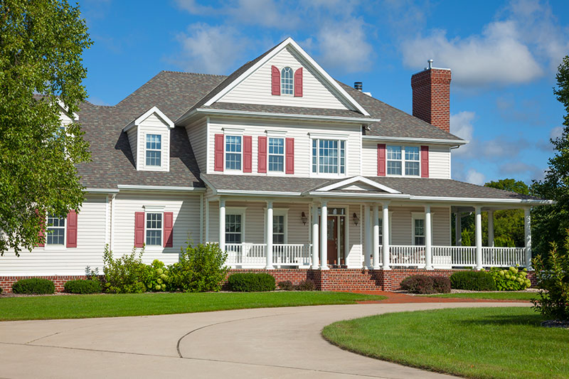 Two Story Country Mansion