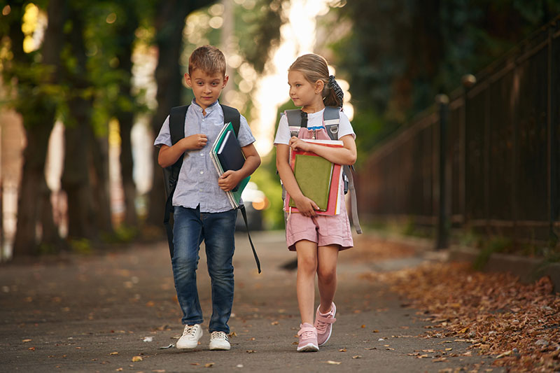 Young school children